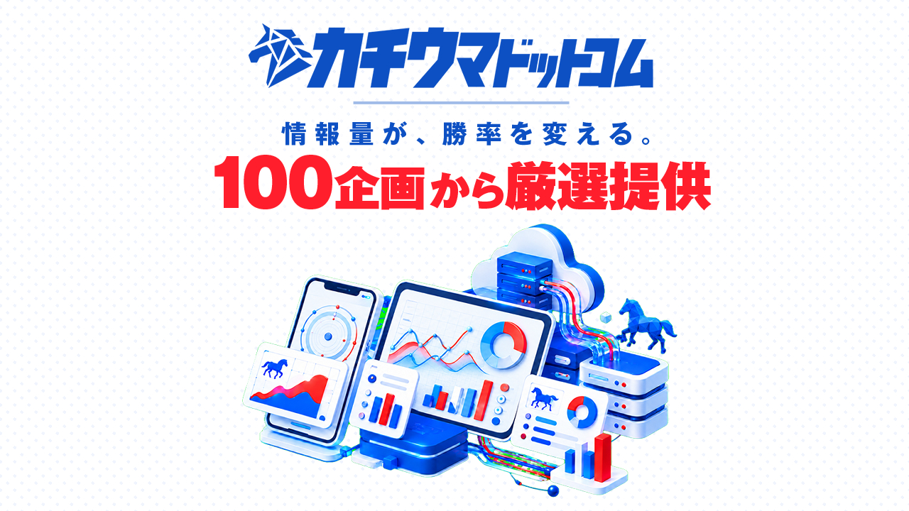 カチウマドットコムの競馬予想サイトは当たらない?口コミ評判検証!